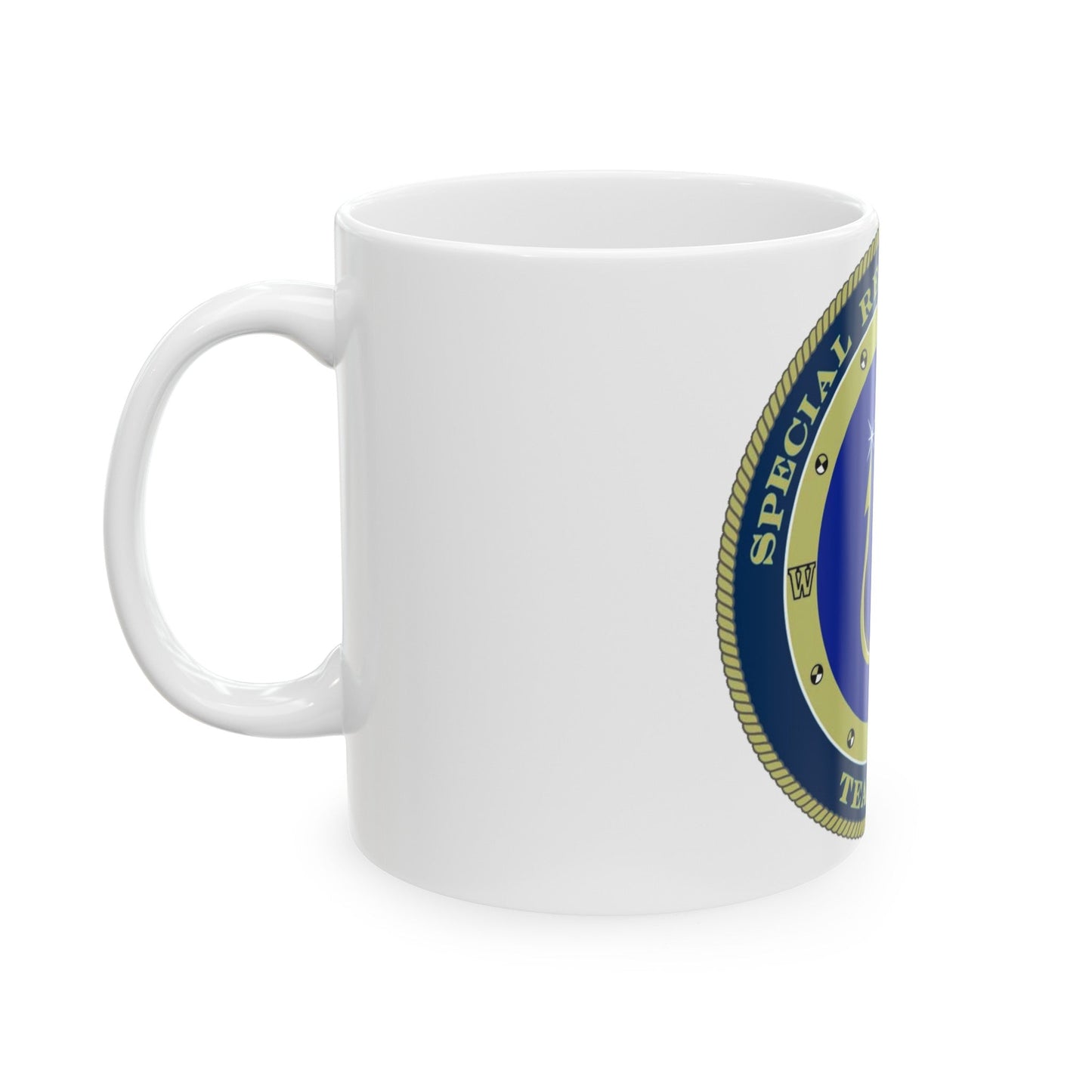 Special Reconnaissance Team Two SRT 2 (U.S. Navy) White Coffee Mug-The Sticker Space