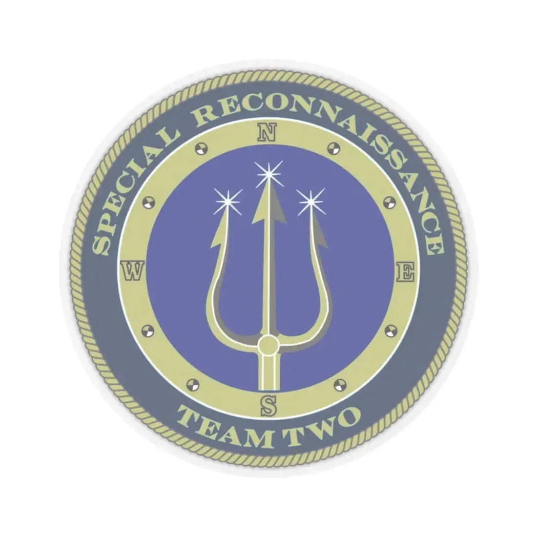 Special Reconnaissance Team Two SRT 2 (U.S. Navy) STICKER Vinyl Kiss-Cut Decal 6 Inch Transparent - The Sticker Space
