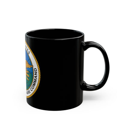 Special Warfare Command (U.S. Navy) Black Coffee Mug-The Sticker Space