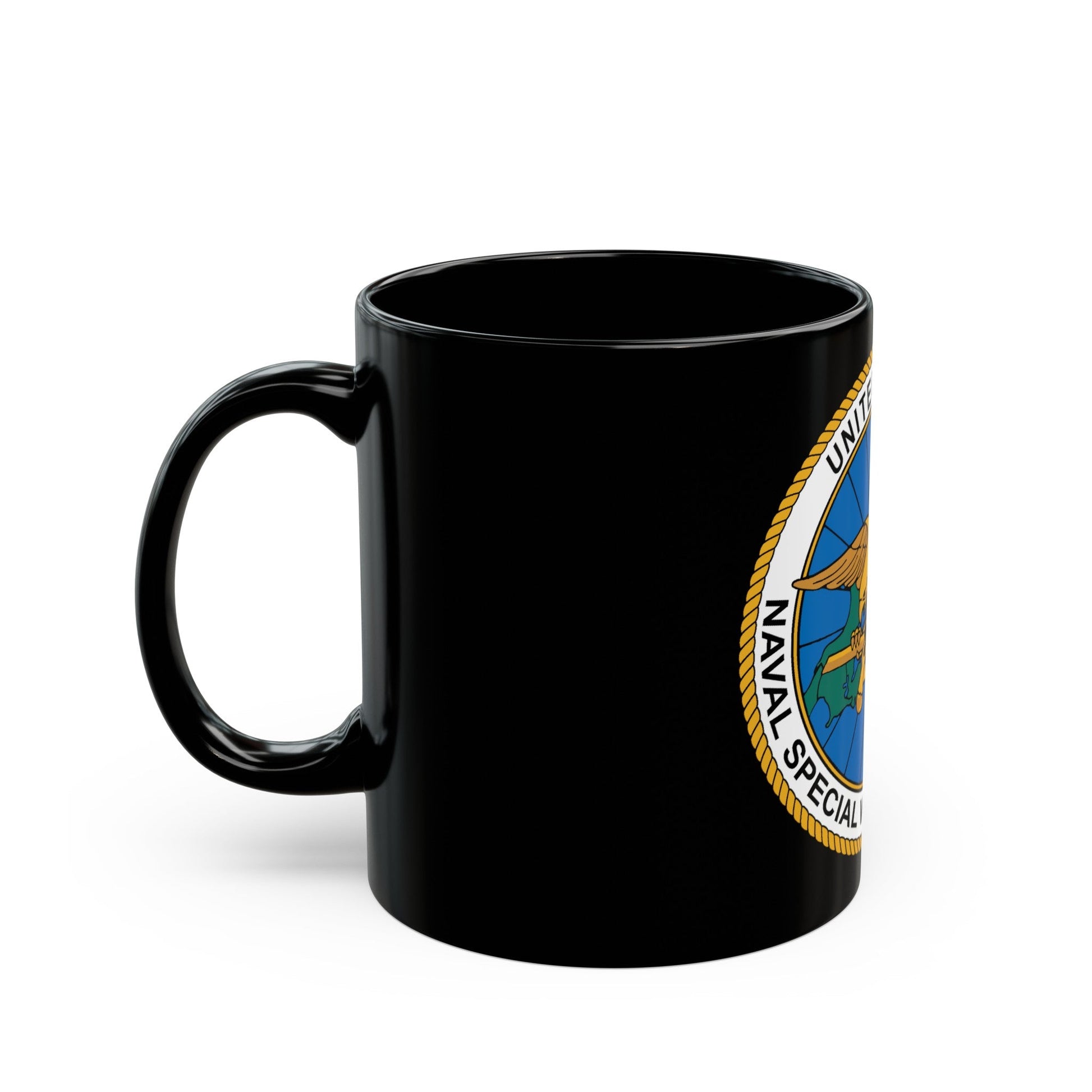 Special Warfare Command (U.S. Navy) Black Coffee Mug-The Sticker Space