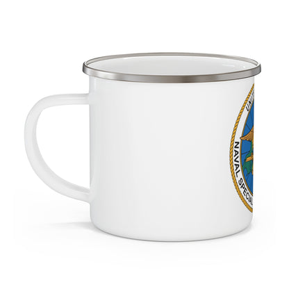 Special Warfare Command (U.S. Navy) Enamel Mug 12oz-12oz-The Sticker Space