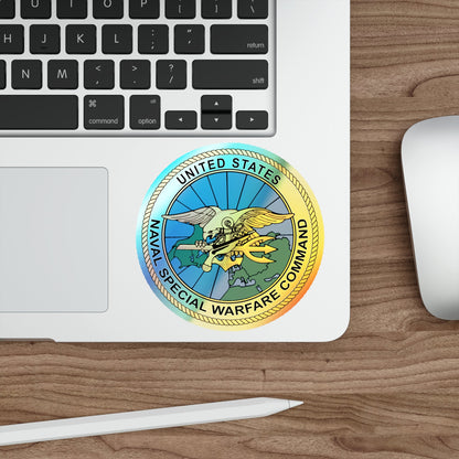 Special Warfare Command (U.S. Navy) Holographic STICKER Die-Cut Vinyl Decal-The Sticker Space