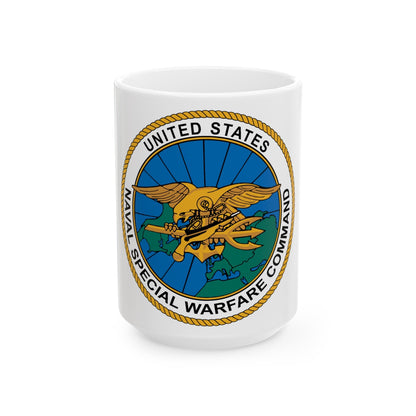 Special Warfare Command (U.S. Navy) White Coffee Mug-15oz-The Sticker Space