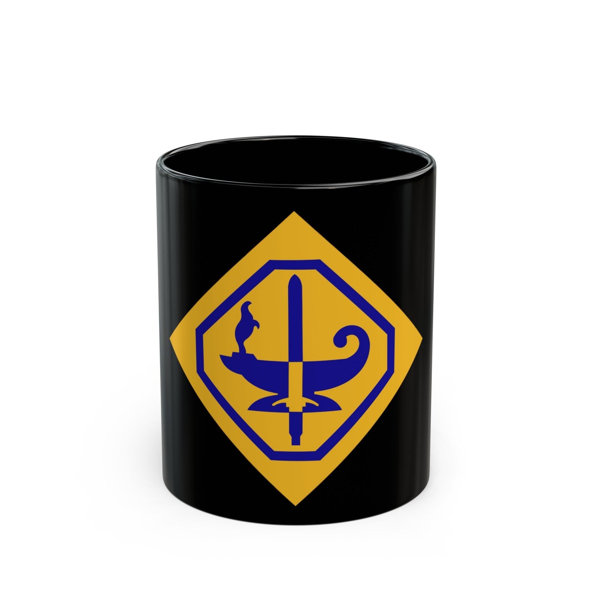 Specialized Training Division Reserve (U.S. Army) Black Coffee Mug-11oz-The Sticker Space