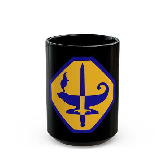 Specialized Training Division (U.S. Army) Black Coffee Mug-15oz-The Sticker Space