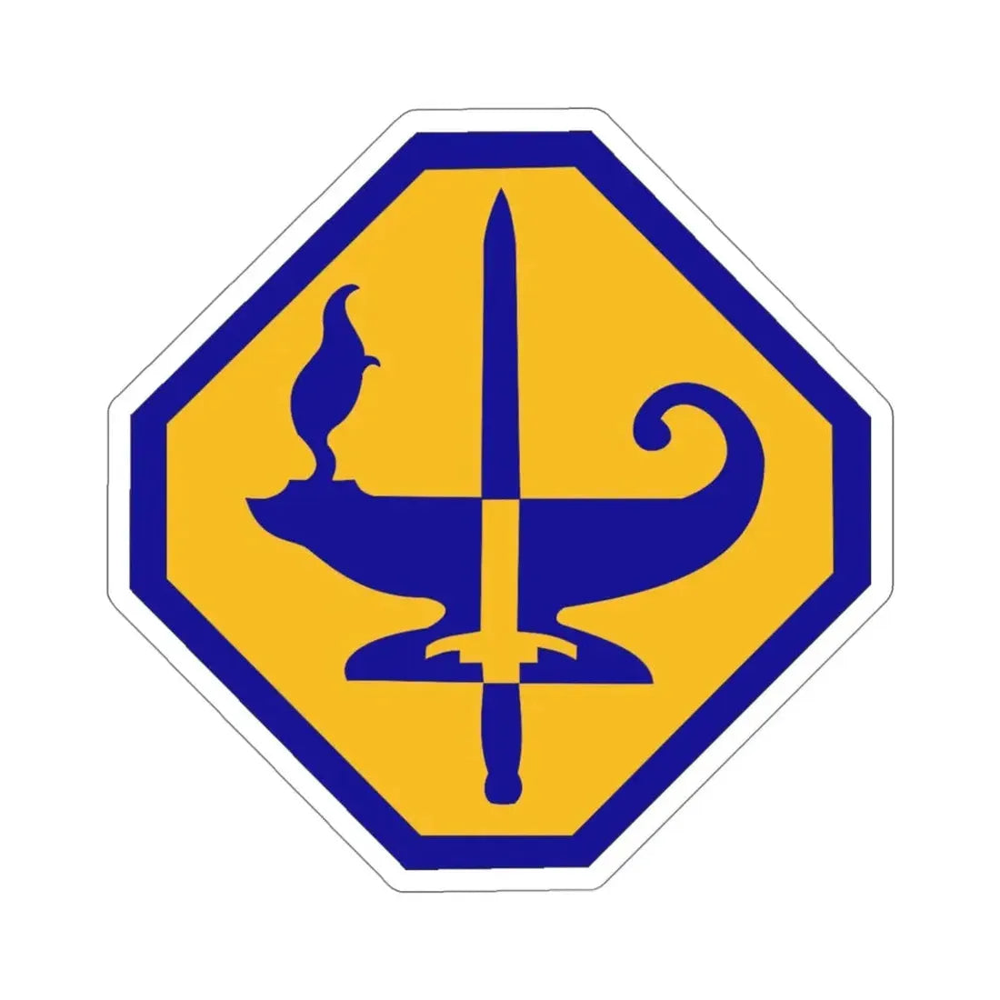 Specialized Training Division (U.S. Army) STICKER Vinyl Die-Cut Decal 4 Inch - The Sticker Space