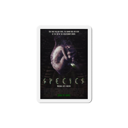 Species 1995 Movie Poster Die-Cut Magnet-5" x 5"-The Sticker Space