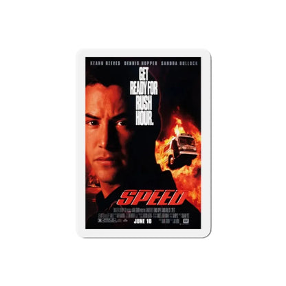Speed 1994 Movie Poster Refrigerator Magnet 2 Inch - The Sticker Space