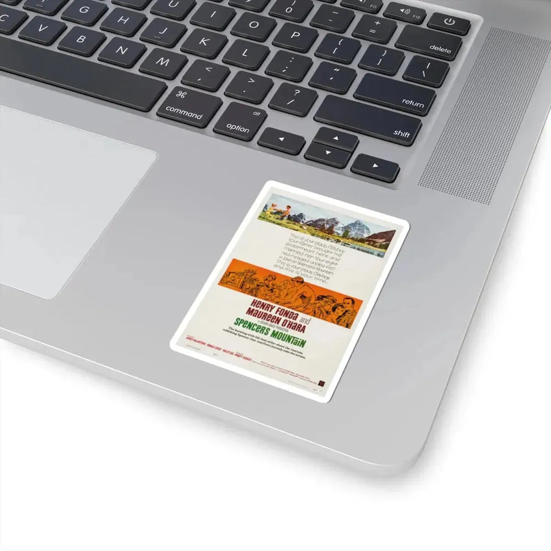 Spencer's Mountain 1963 Movie Poster - STICKER Vinyl Kiss-Cut Decal - The Sticker Space