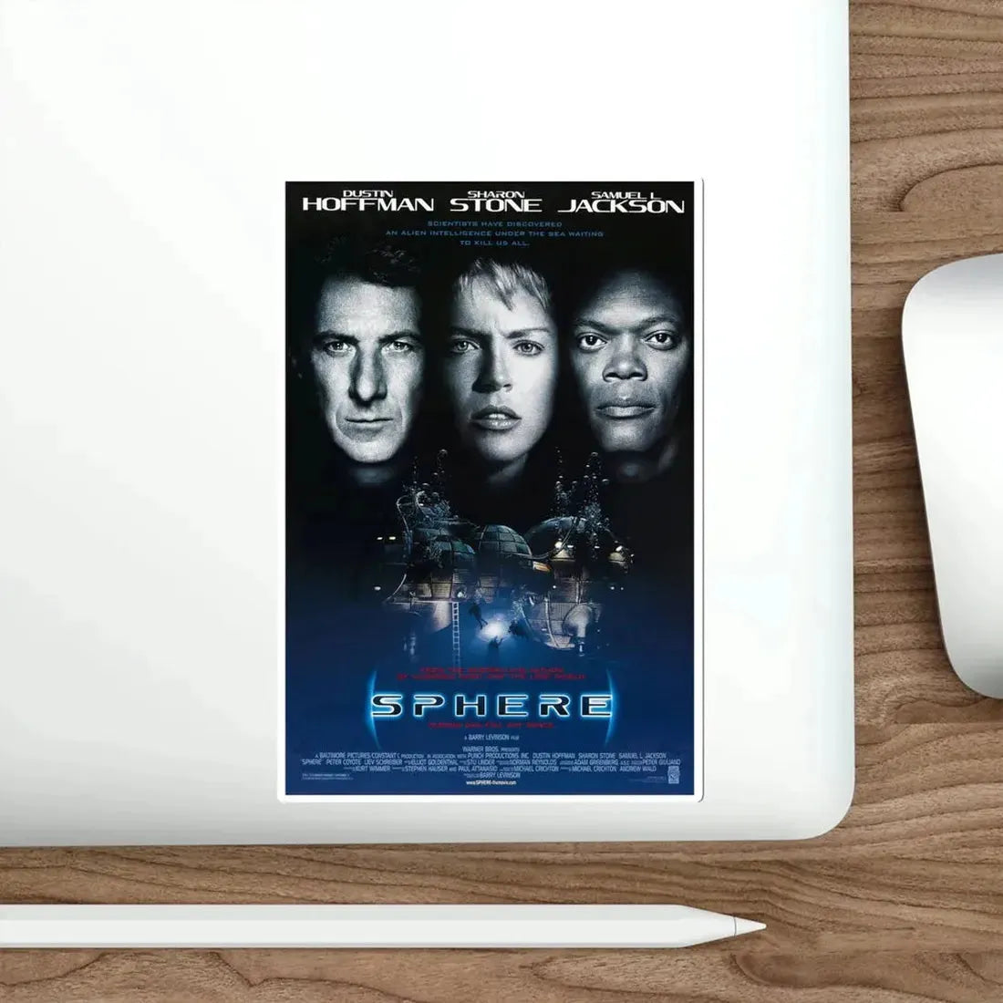 Sphere 1998 Movie Poster STICKER Vinyl Die-Cut Decal - The Sticker Space