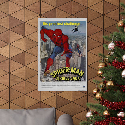 SPIDER-MAN STRIKES BACK 1976 - Paper Movie Poster-The Sticker Space