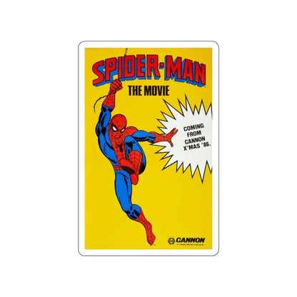 SPIDER-MAN THE MOVIE (UNRELEASED MOVIE) Movie Poster STICKER Vinyl Die-Cut Decal 6 Inch - The Sticker Space
