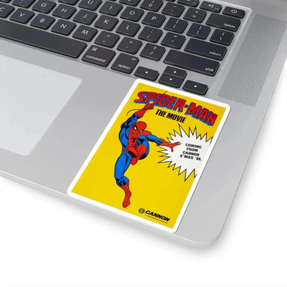 SPIDER-MAN THE MOVIE (UNRELEASED MOVIE) Movie Poster - STICKER Vinyl Kiss-Cut Decal - The Sticker Space