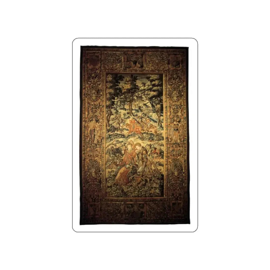 SPIERING, Francois - Amadigi Rescuing Oriana (Artwork) STICKER Vinyl Die-Cut Decal White Die-Cut 2 Inch - The Sticker Space