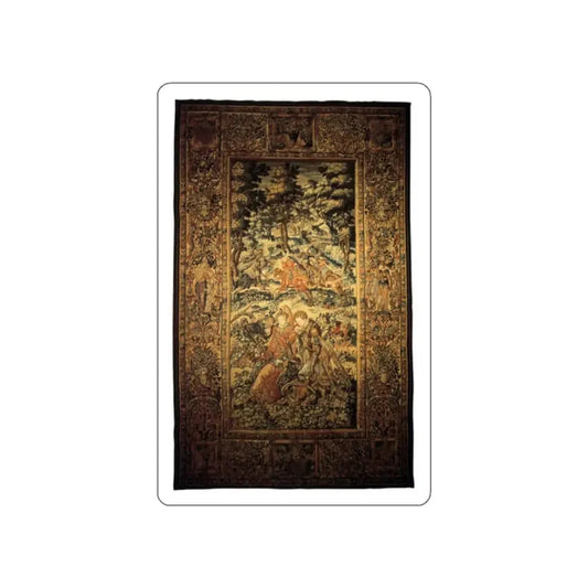 SPIERING, Francois - Amadigi Rescuing Oriana (Artwork) STICKER Vinyl Die-Cut Decal White Die-Cut 2 Inch - The Sticker Space