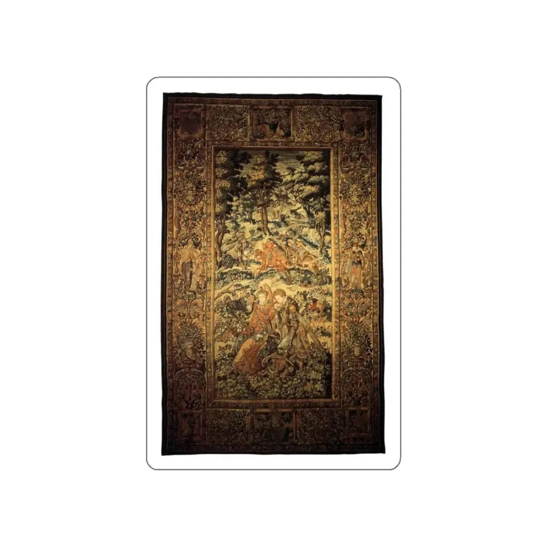 SPIERING, Francois - Amadigi Rescuing Oriana (Artwork) STICKER Vinyl Die-Cut Decal White Die-Cut 4 Inch - The Sticker Space