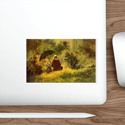 SPITZWEG, Carl - The Botanist (Artwork) STICKER Vinyl Die-Cut Decal-The Sticker Space