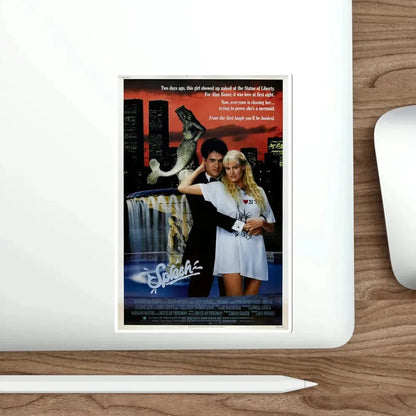 Splash 1984 Movie Poster STICKER Vinyl Die-Cut Decal - The Sticker Space