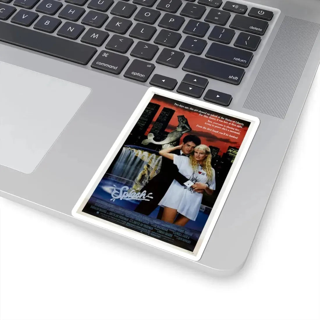 Splash 1984 Movie Poster - STICKER Vinyl Kiss-Cut Decal - The Sticker Space