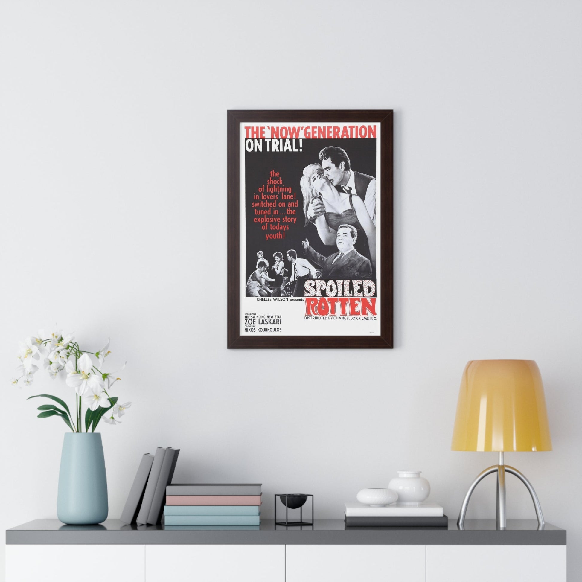 SPOILED ROTTEN 1961 - Framed Movie Poster-The Sticker Space