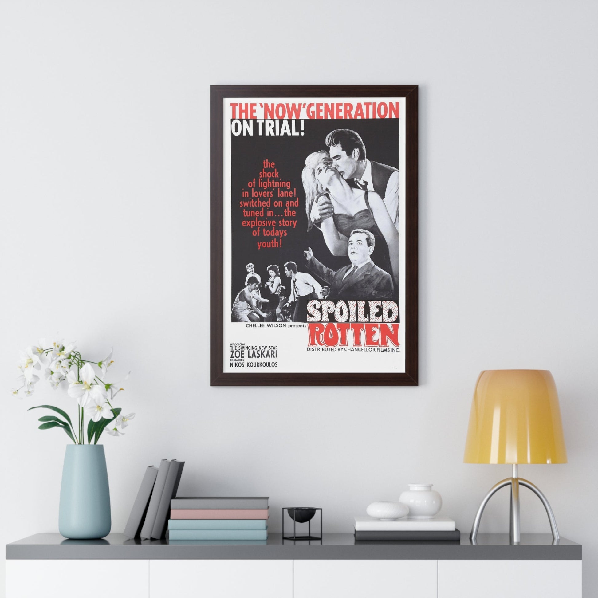 SPOILED ROTTEN 1961 - Framed Movie Poster-The Sticker Space