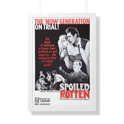 SPOILED ROTTEN 1961 - Framed Movie Poster 20" x 30" White - The Sticker Space