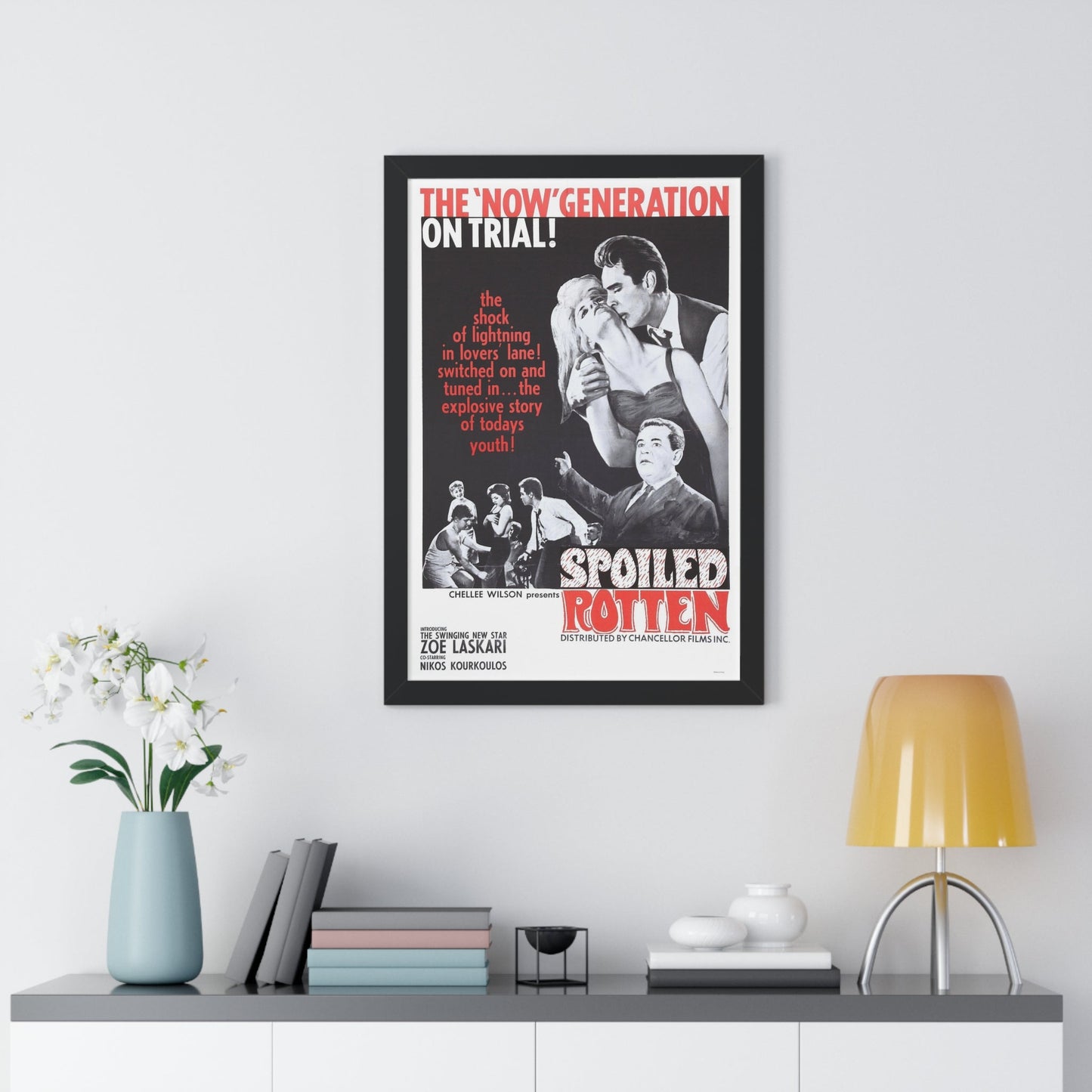 SPOILED ROTTEN 1961 - Framed Movie Poster-The Sticker Space