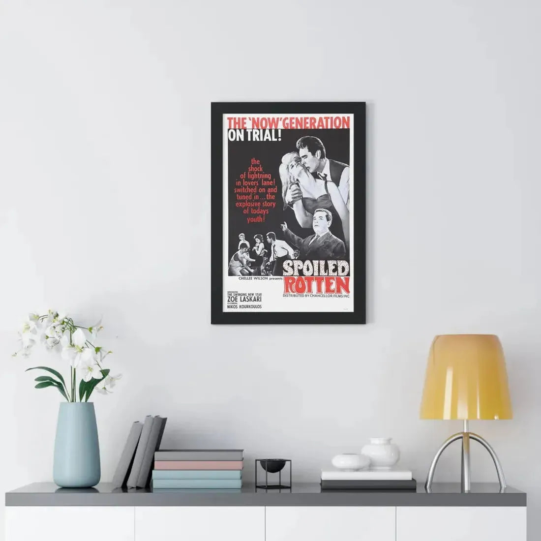SPOILED ROTTEN 1961 - Framed Movie Poster - The Sticker Space
