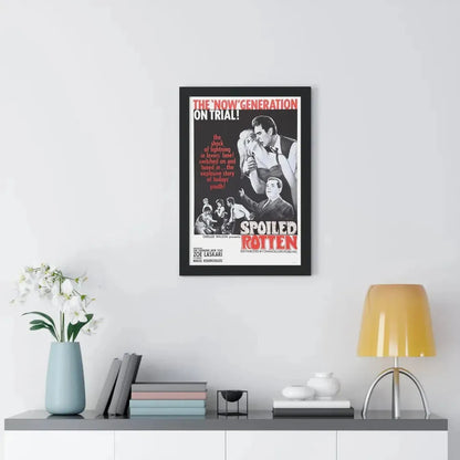 SPOILED ROTTEN 1961 - Framed Movie Poster - The Sticker Space
