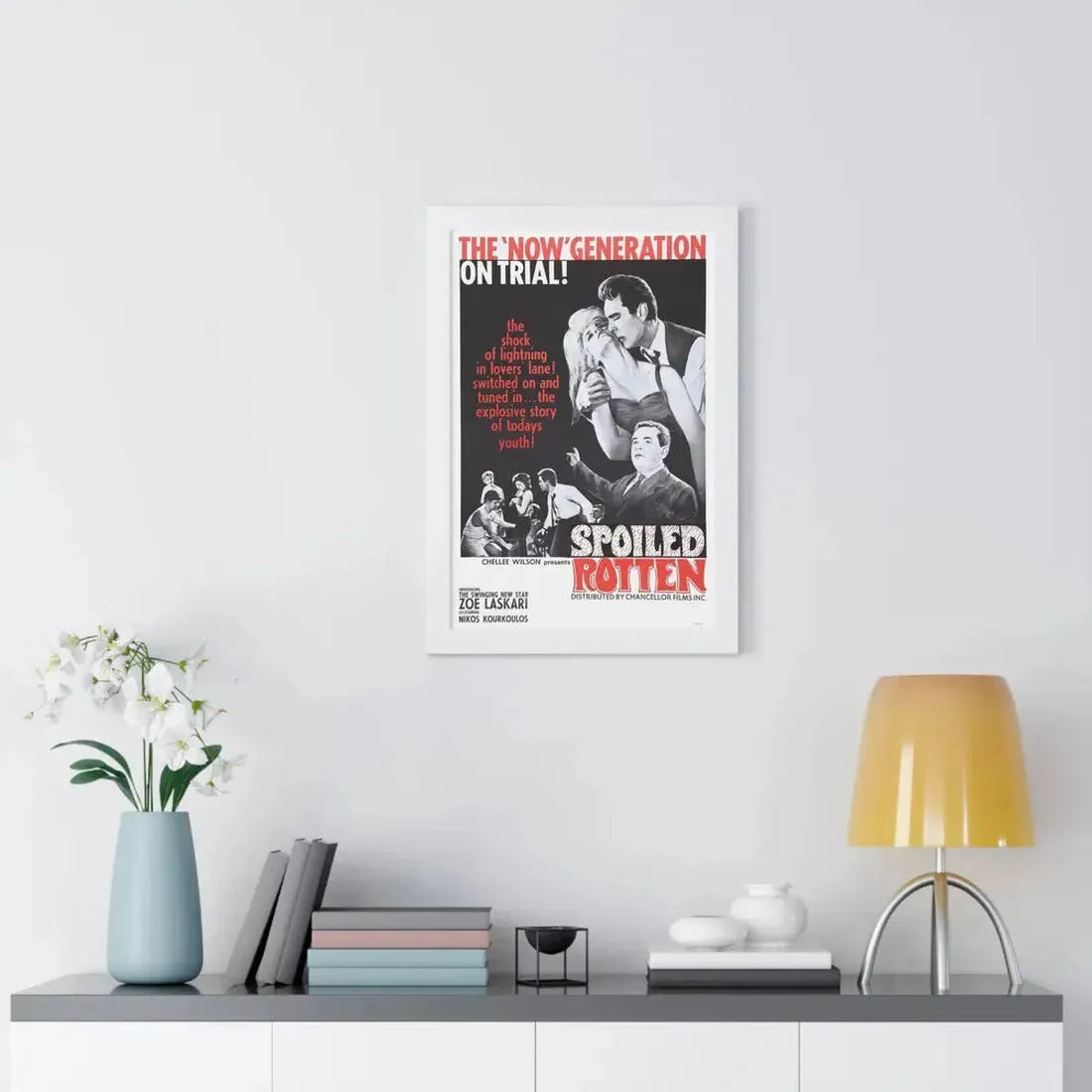 SPOILED ROTTEN 1961 - Framed Movie Poster - The Sticker Space