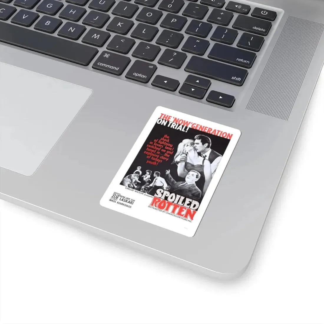 SPOILED ROTTEN 1961 Movie Poster - STICKER Vinyl Kiss-Cut Decal - The Sticker Space