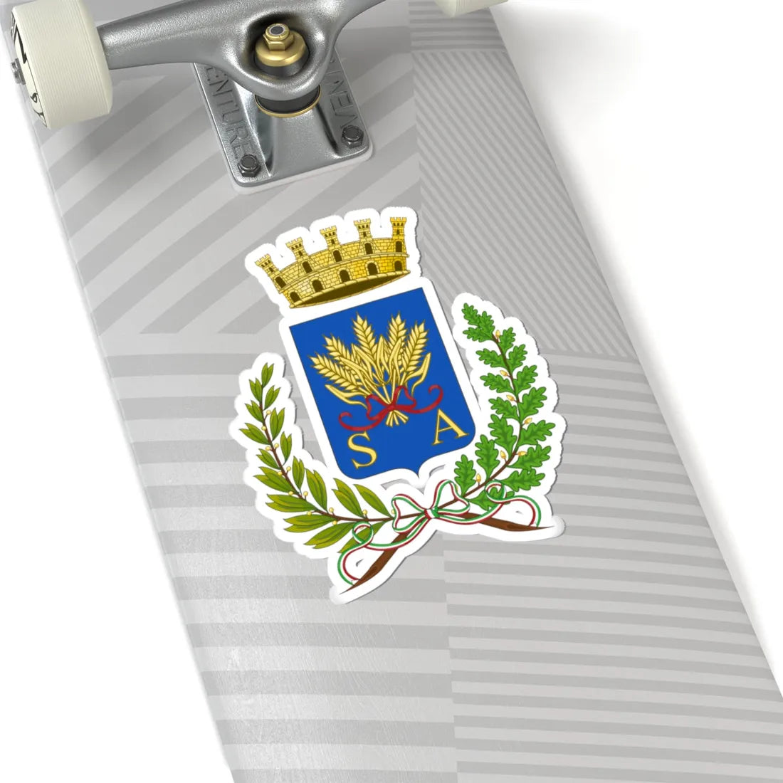 Spoltore-Stemma (Italy) (Coat of Arms) STICKER Vinyl Kiss-Cut Decal - The Sticker Space