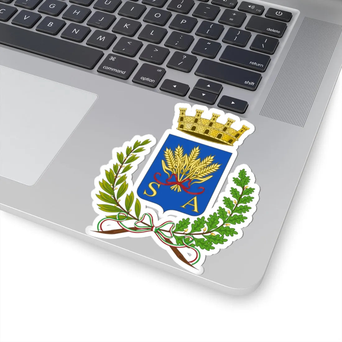 Spoltore-Stemma (Italy) (Coat of Arms) STICKER Vinyl Kiss-Cut Decal - The Sticker Space