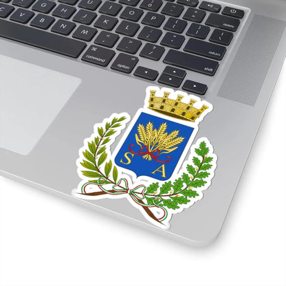 Spoltore-Stemma (Italy) (Coat of Arms) STICKER Vinyl Kiss-Cut Decal - The Sticker Space
