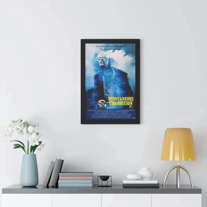 SPONTANEOUS COMBUSTION 1989 - Framed Movie Poster - The Sticker Space