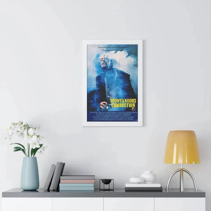 SPONTANEOUS COMBUSTION 1989 - Framed Movie Poster - The Sticker Space