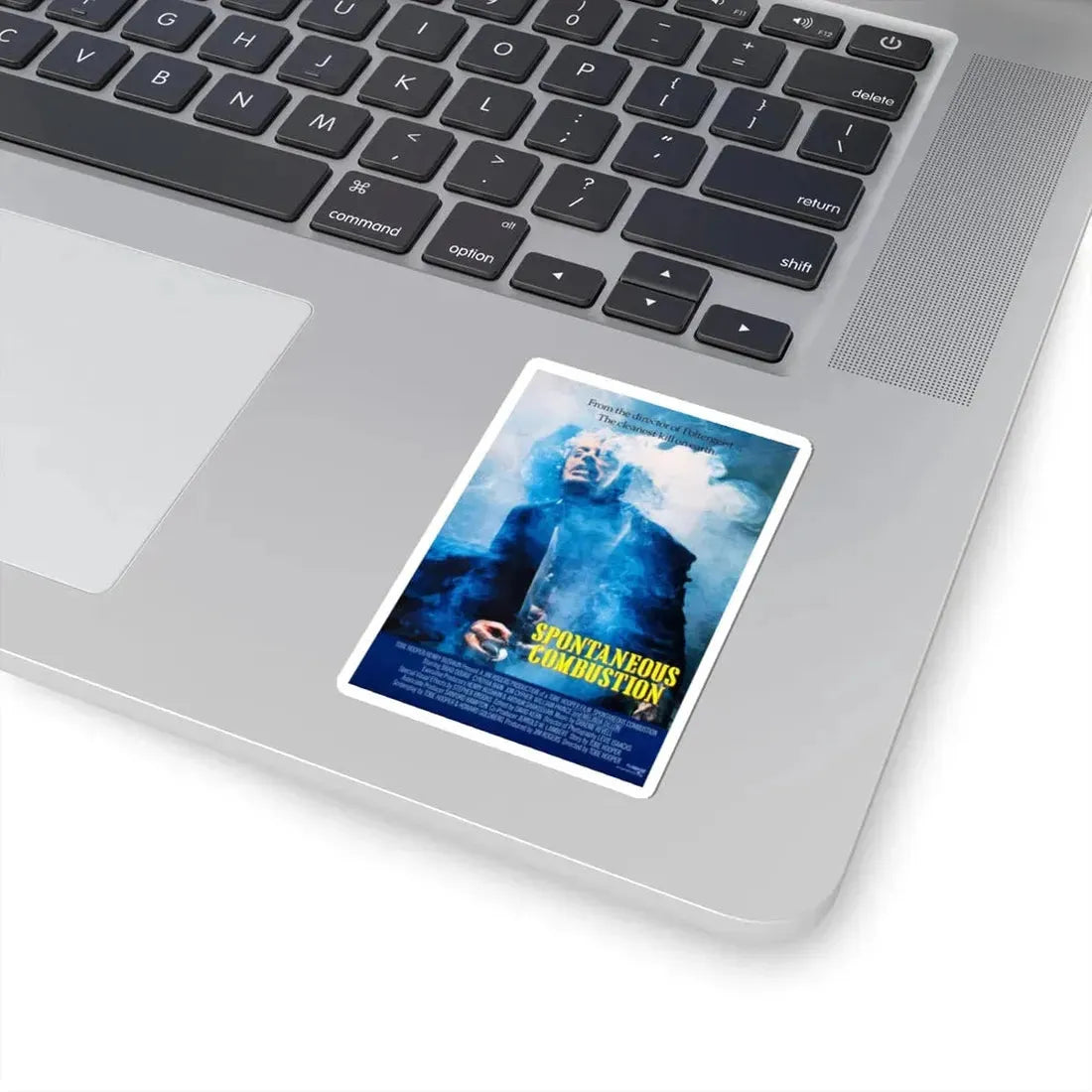 SPONTANEOUS COMBUSTION 1989 Movie Poster - STICKER Vinyl Kiss-Cut Decal - The Sticker Space