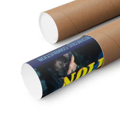 SPONTANEOUS COMBUSTION 1989 - Paper Movie Poster - The Sticker Space