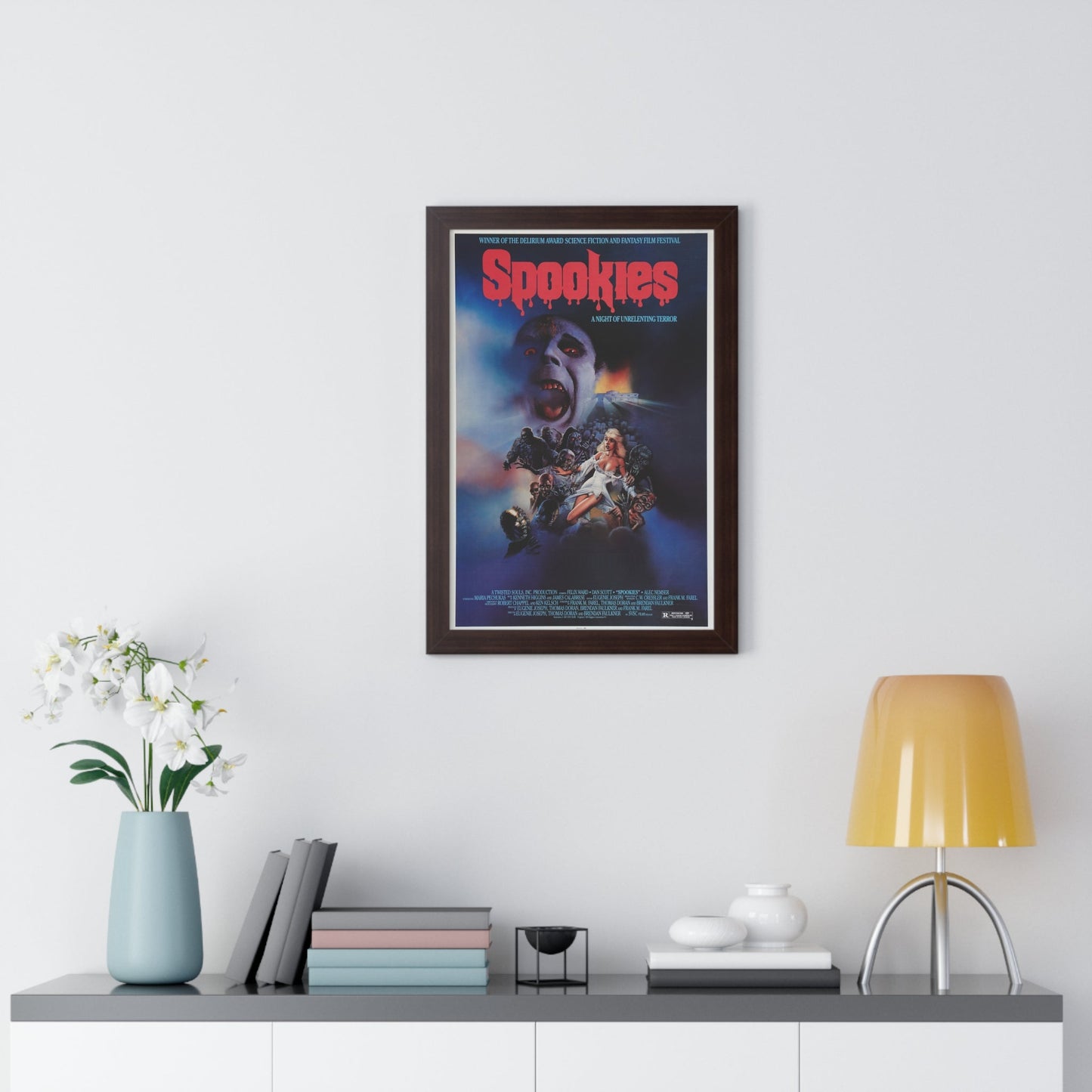 SPOOKIES 1986 - Framed Movie Poster-The Sticker Space