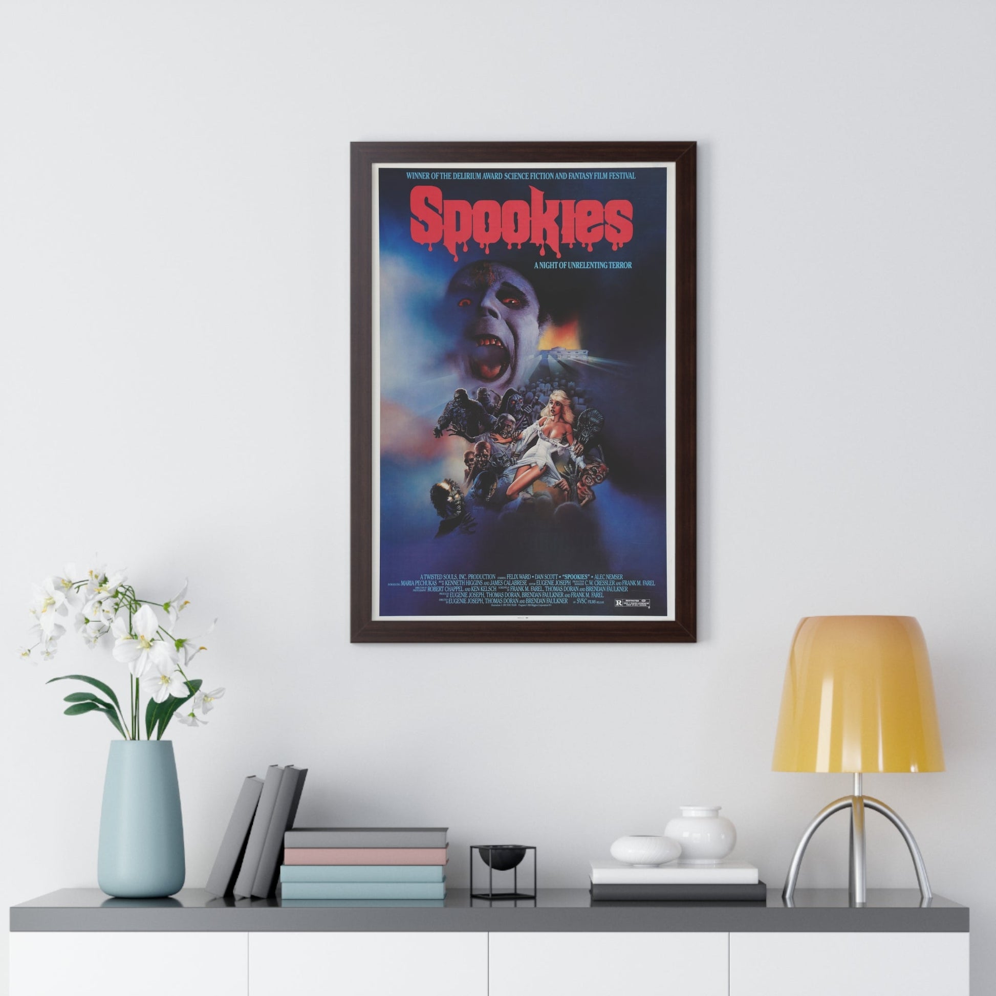 SPOOKIES 1986 - Framed Movie Poster-The Sticker Space