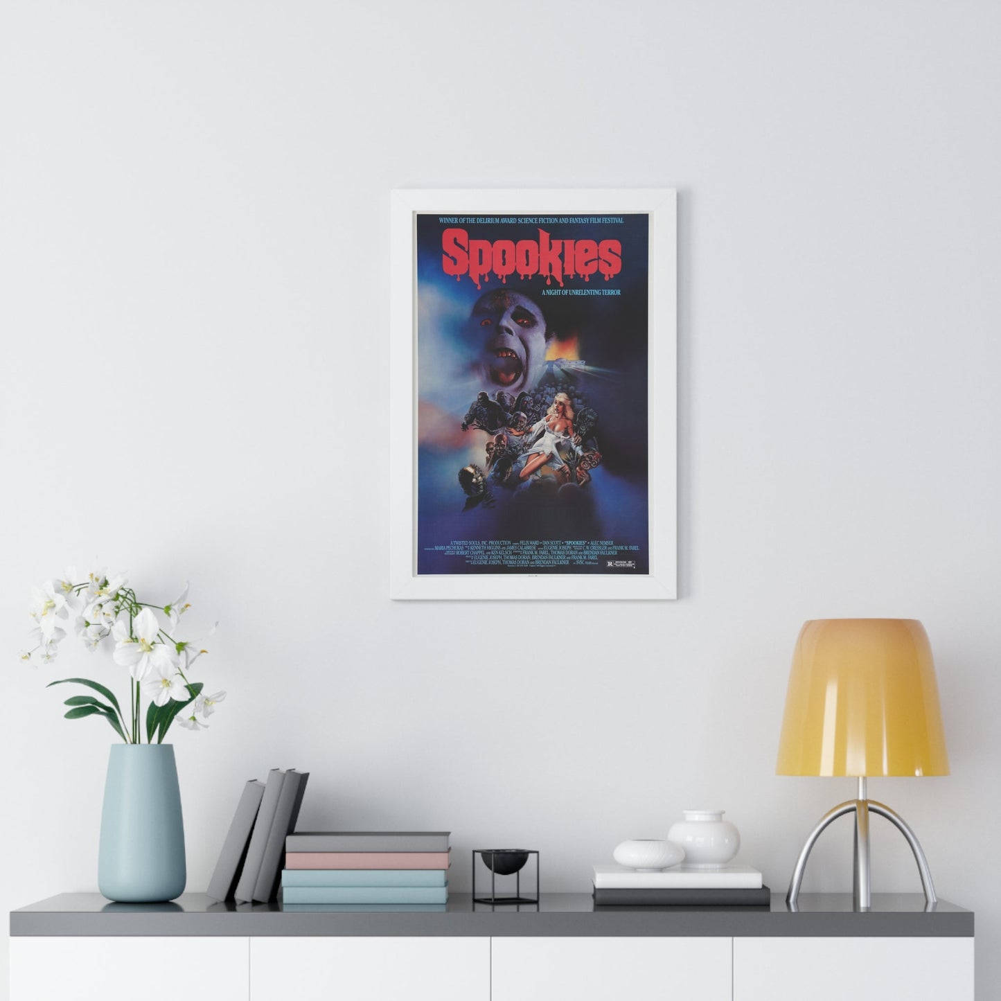 SPOOKIES 1986 - Framed Movie Poster-The Sticker Space