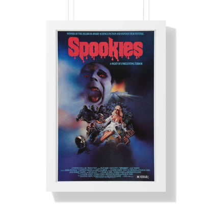 SPOOKIES 1986 - Framed Movie Poster-16″ x 24″-The Sticker Space