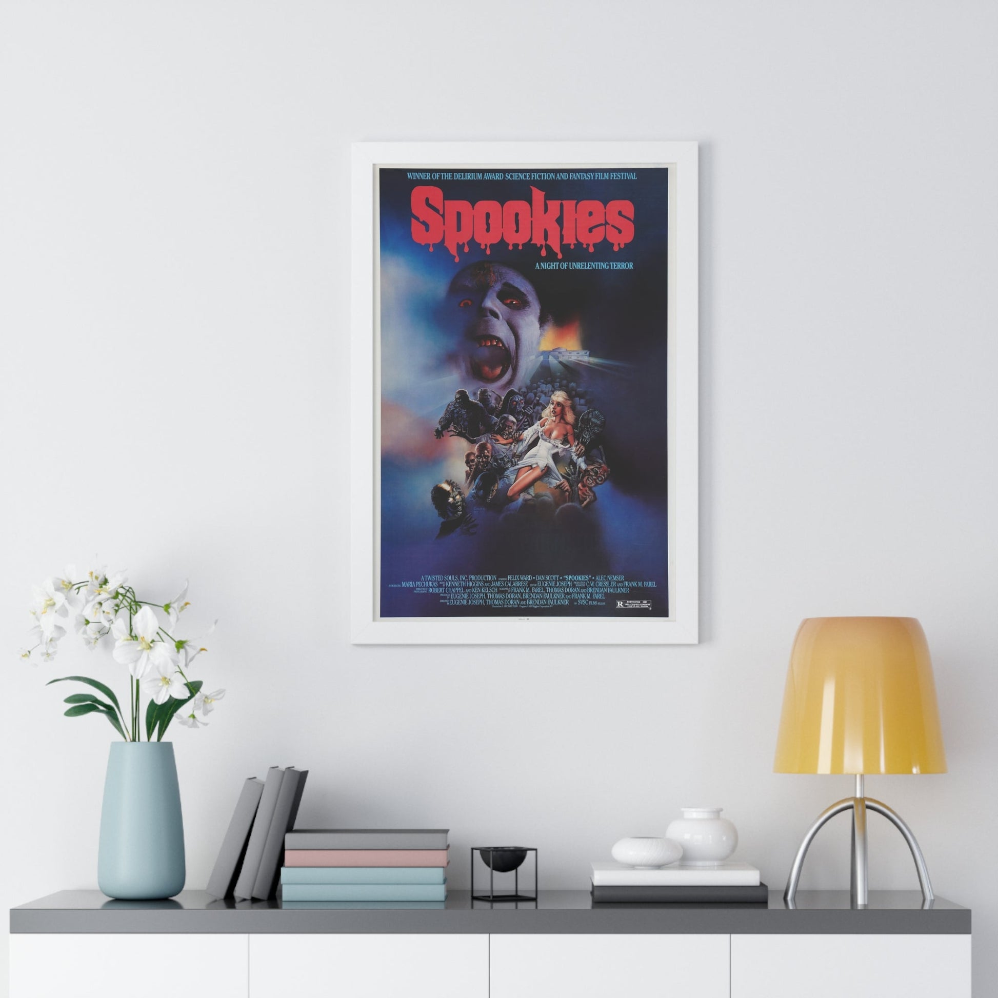 SPOOKIES 1986 - Framed Movie Poster-The Sticker Space