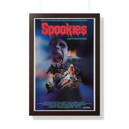 SPOOKIES 1986 - Framed Movie Poster-20" x 30"-The Sticker Space