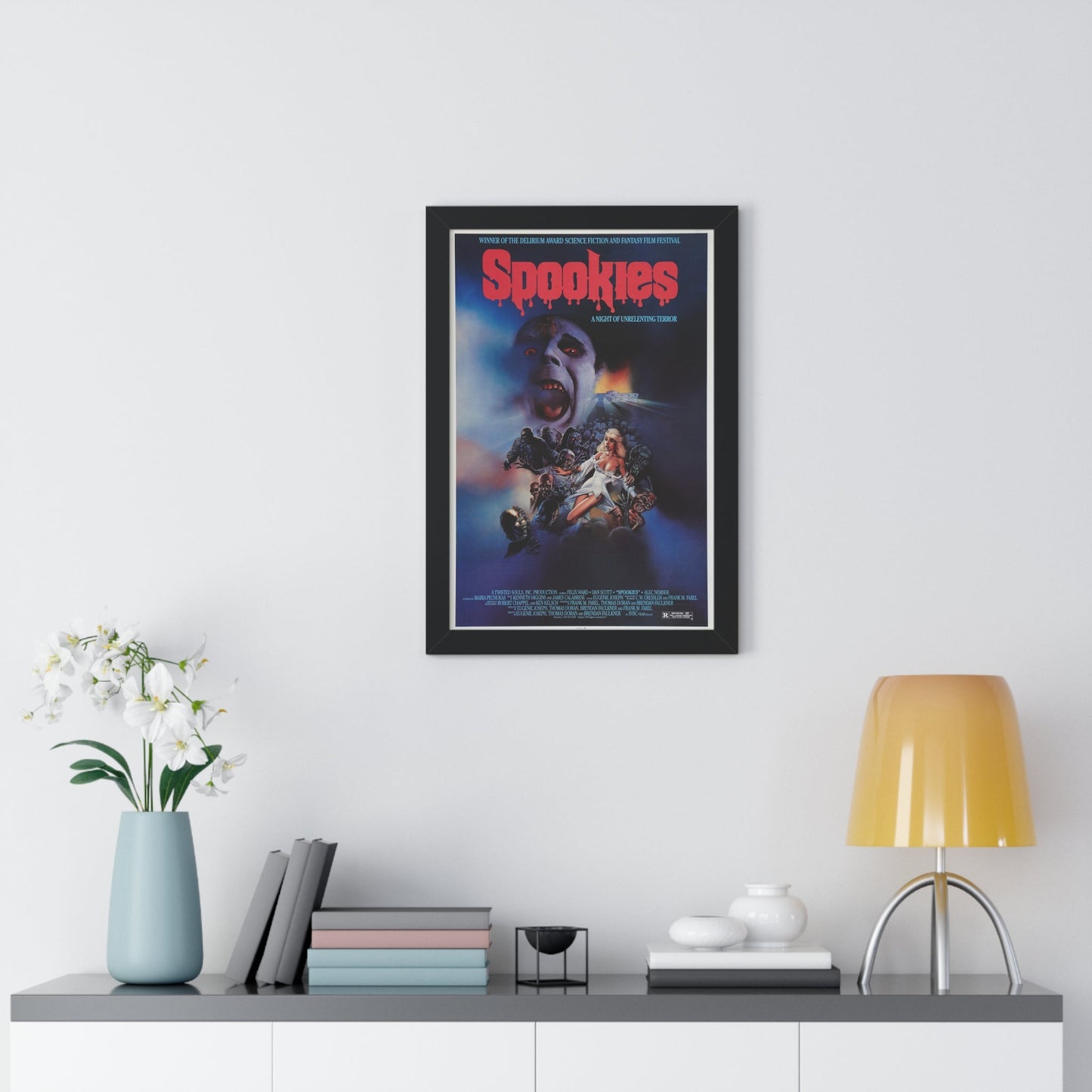 SPOOKIES 1986 - Framed Movie Poster-The Sticker Space