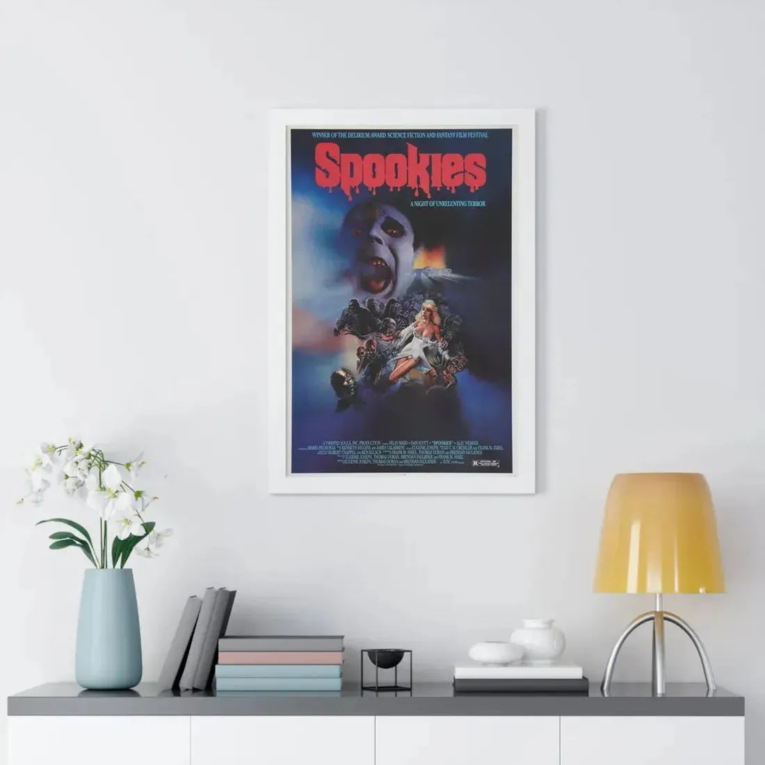 SPOOKIES 1986 - Framed Movie Poster - The Sticker Space