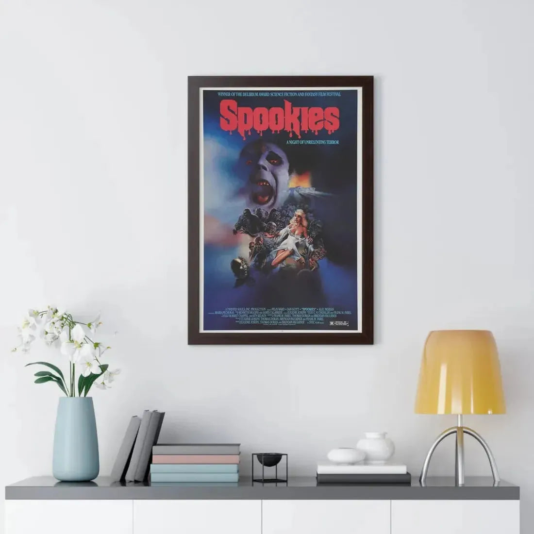 SPOOKIES 1986 - Framed Movie Poster - The Sticker Space
