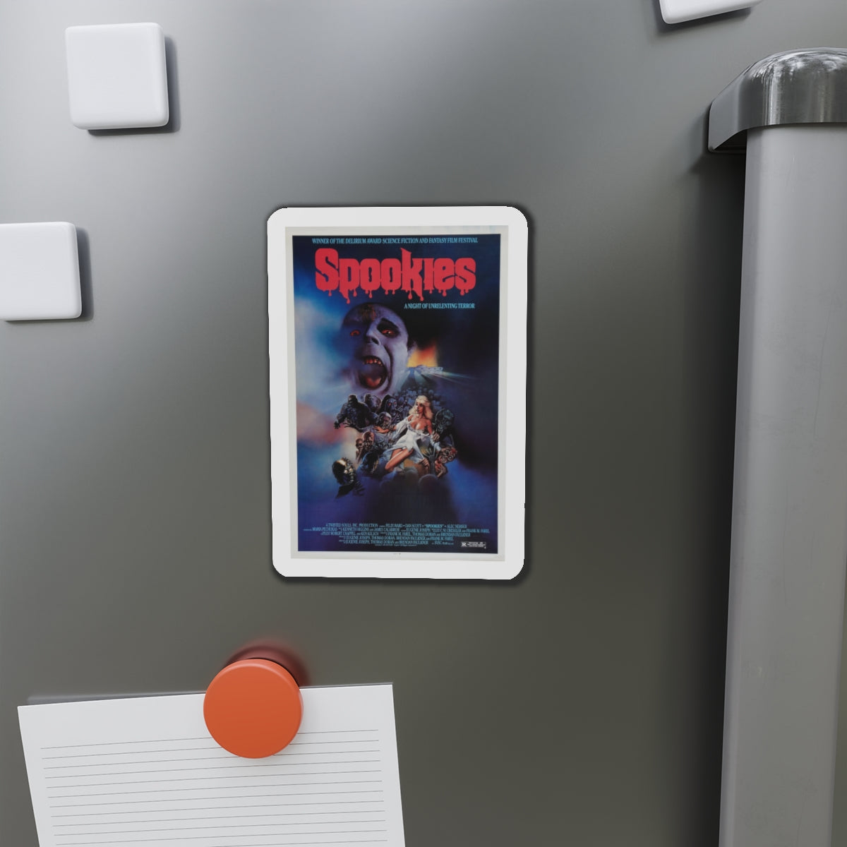 SPOOKIES 1986 Movie Poster - Refrigerator Magnet-The Sticker Space