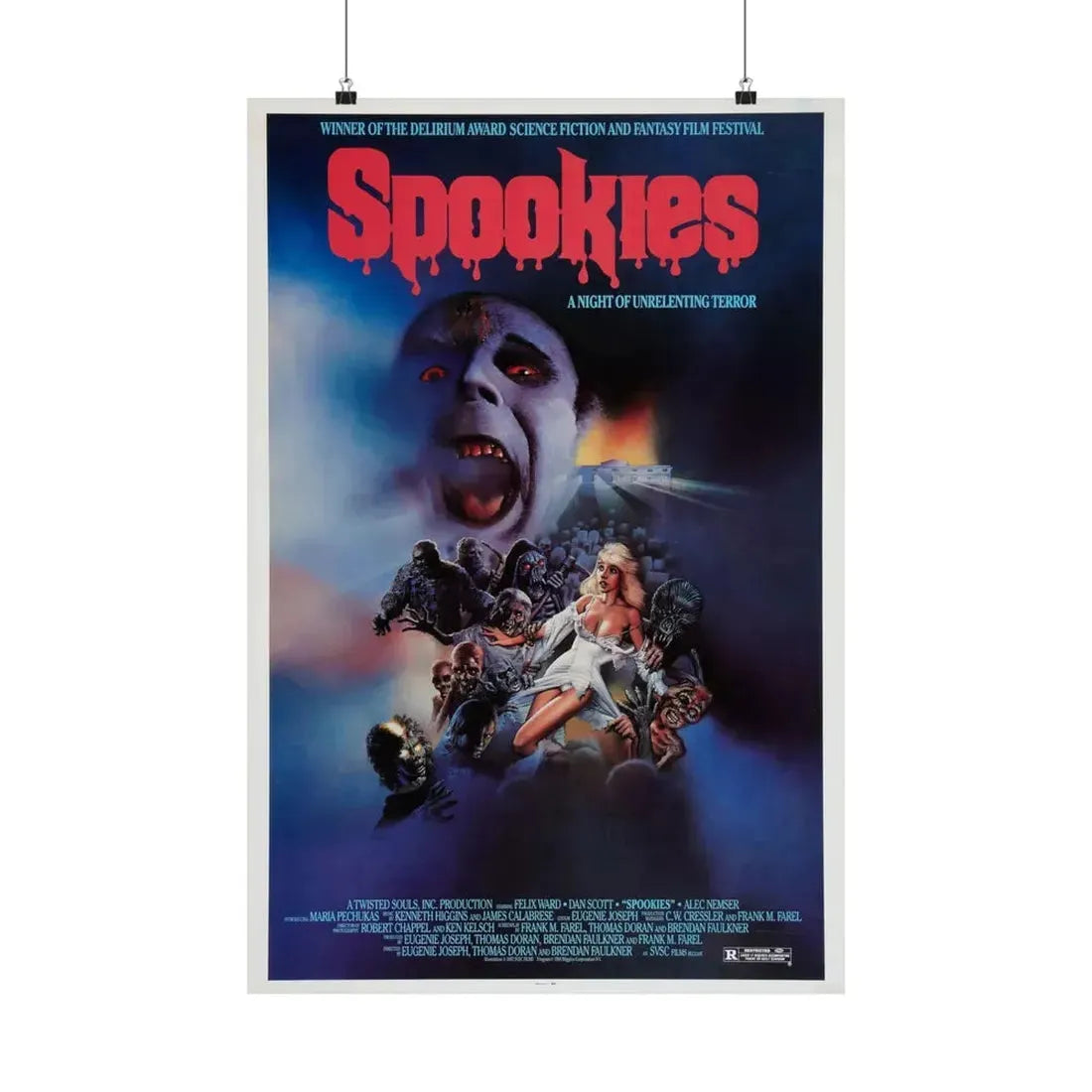 SPOOKIES 1986 - Paper Movie Poster 20″ x 30″ Matte - The Sticker Space