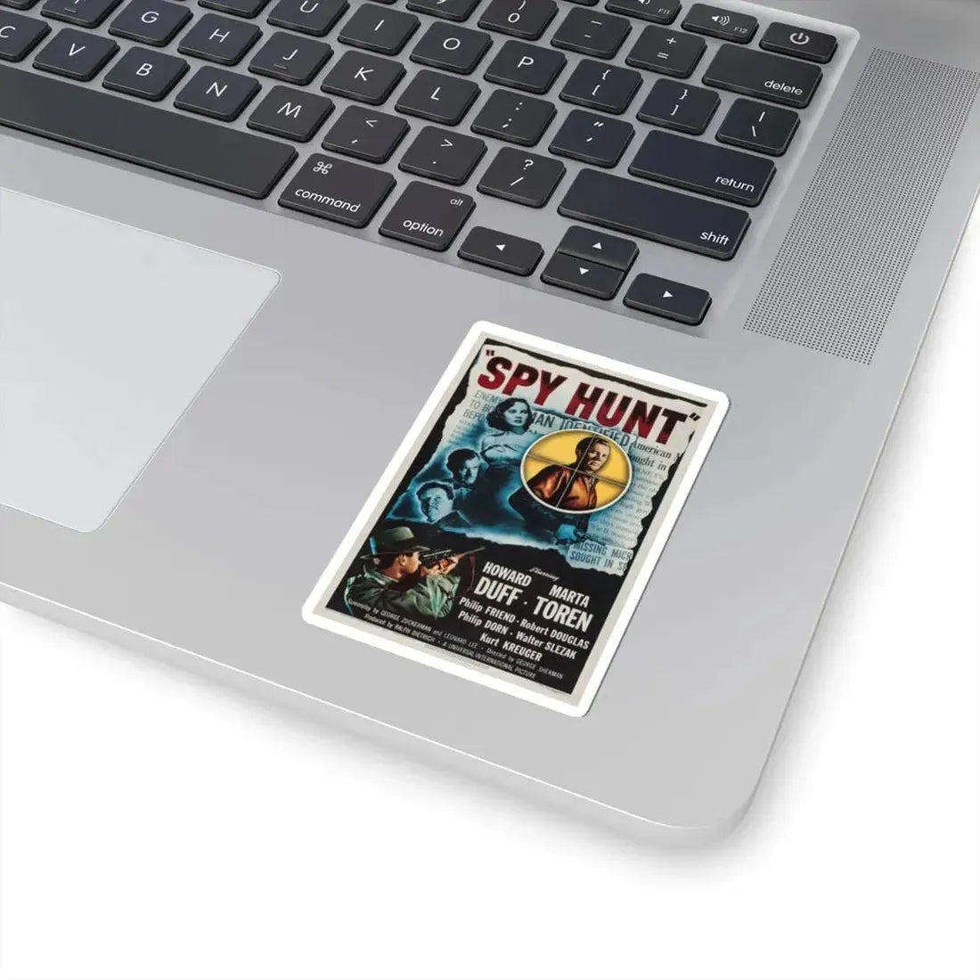 Spy Hunt 1950 Movie Poster - STICKER Vinyl Kiss-Cut Decal - The Sticker Space